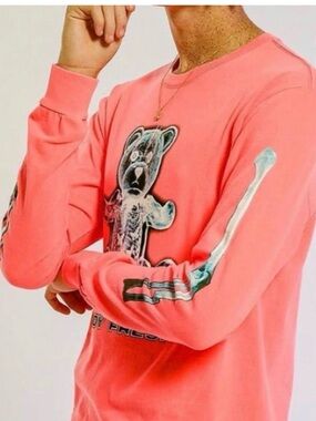 Men’s Teddy Fresh skeleton long sleeve tee
